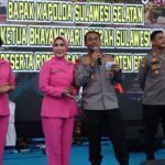 Kapolda Sulawesi Selatan Gelar Bakti Sosial, Bakti Kesehatan dan Pasar Murah di Kabupaten Gowa