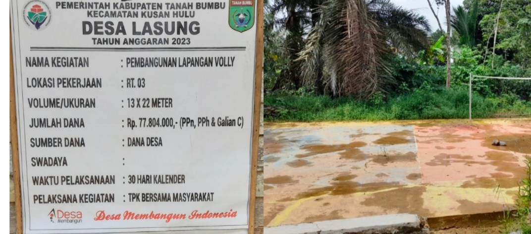 “Diduga Melakukan Mark-Up Anggran Dana Desa,Kades Lasung Kab Tanah Bumbu Tutup Komunikasi Dan Blokir No WhatsApp Wartawan