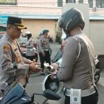 PASTIKAN TERTIB, KAPOLRES GOWA SIDAK KELENGKAPAN BERKENDARA PERSONIL SAT LANTAS POLRES GOWA