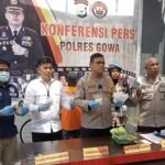 Tim Resnarkoba Polres Gowa Berhasil Ungkap 1,2 Kilo Gram Sabu Dalam Operasi Di Somba Opu.